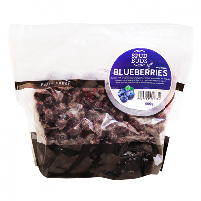 Spudbuds Frozen Blueberries || 500g