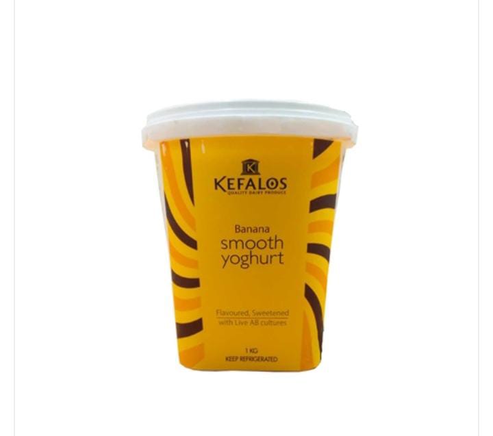 Kefalos Banana Yoghurt || 1kg