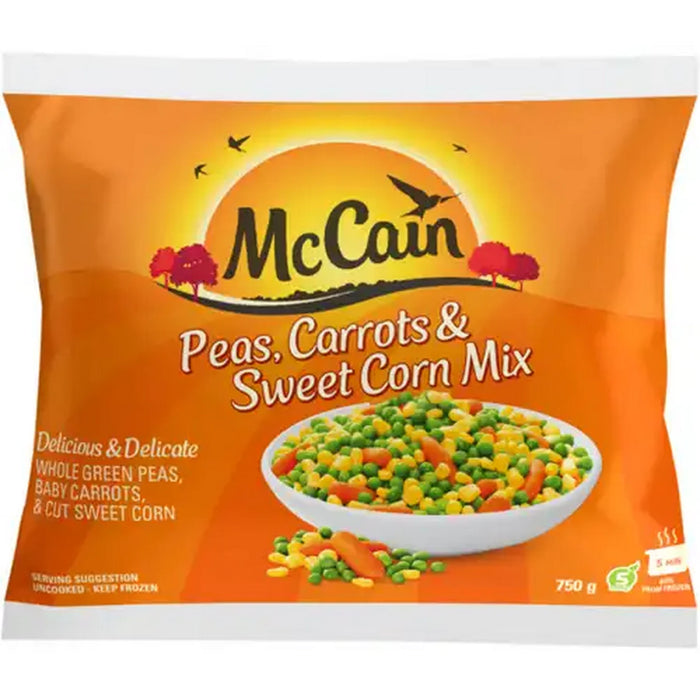 Mccain Peas, Carrots & Corn || 750g