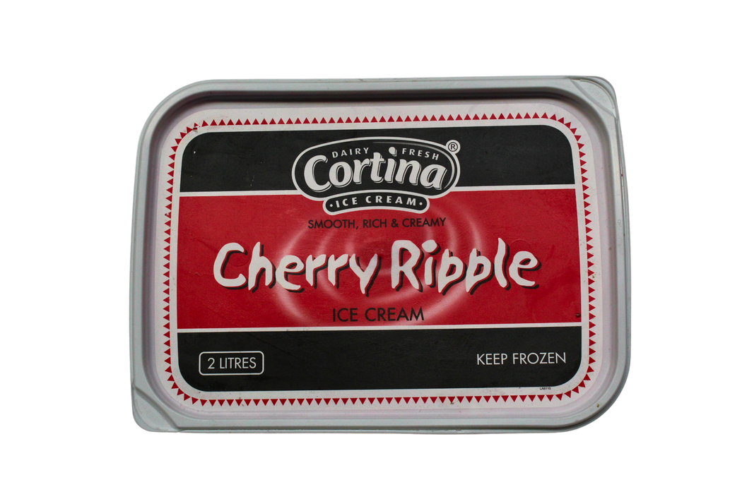 Cortina Ice Cream Cherry Ripple || 2lt