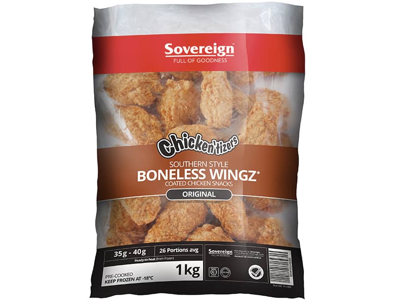 Southern Style Boneless Wingz - Original || 1kg