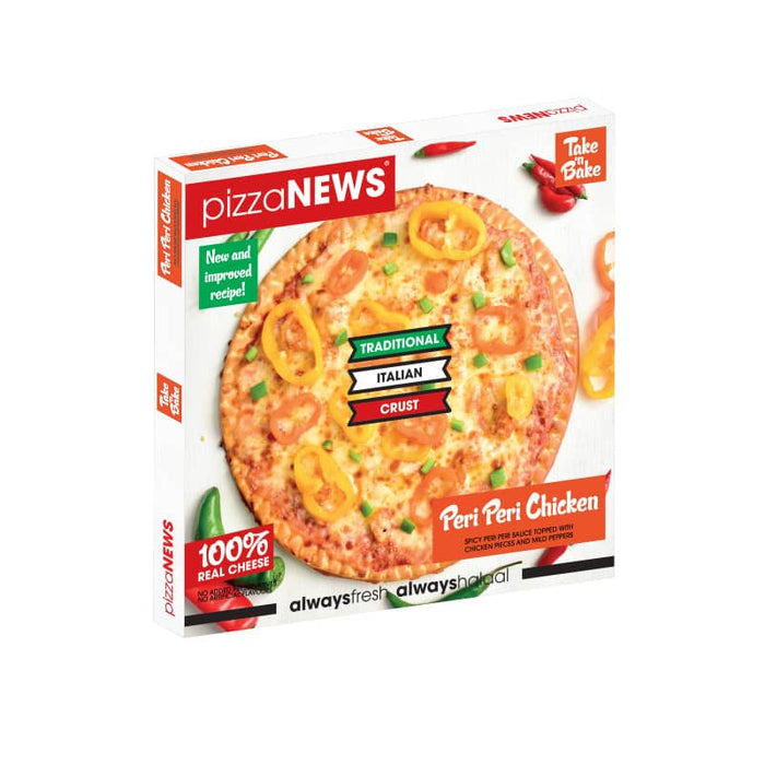 Pizza News Peri Peri Chicken (Thin Base)