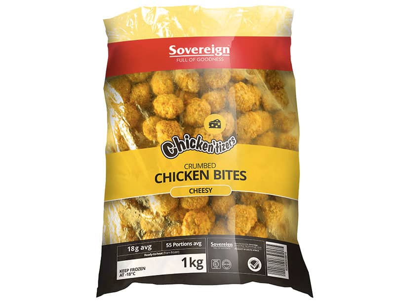 Crumbed Chicken Bites - Cheesy || 1kg