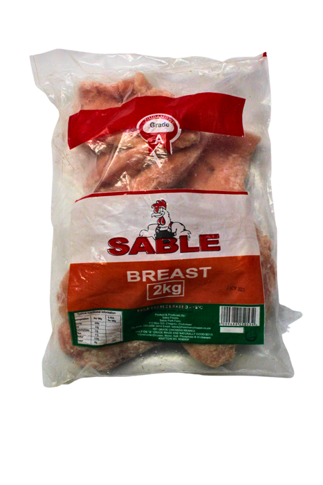 Sable Chicken Breast || 2kg pack