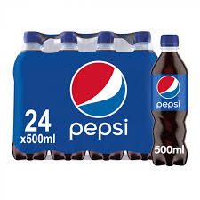 Cases on sale of pepsi