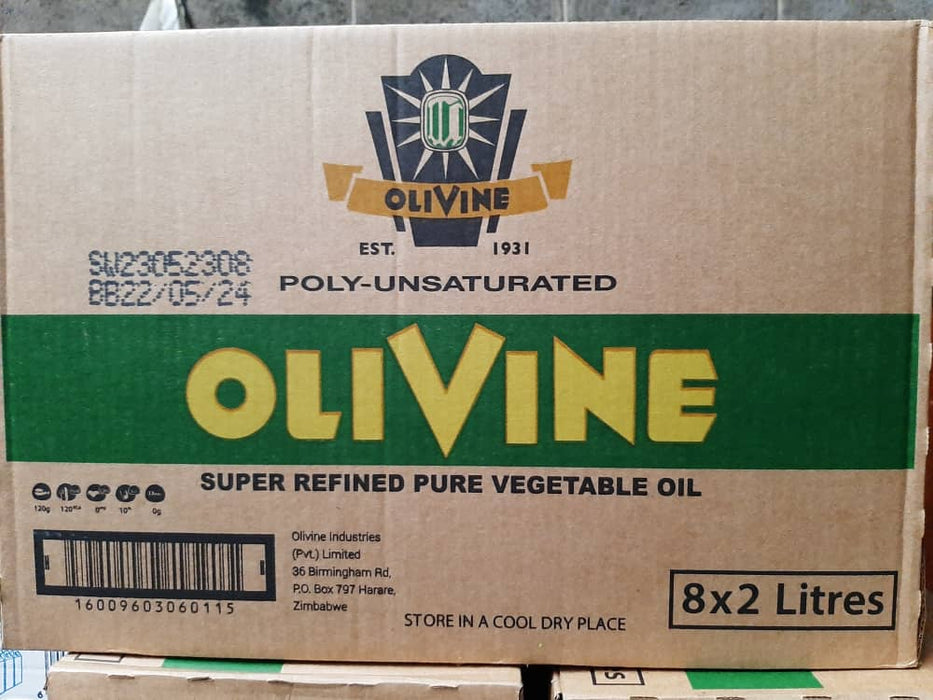 Olivine Cooking Oil || Full Box (8x2L)