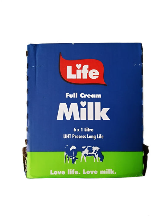 Life Milk Full Cream || Case (6x1lt)