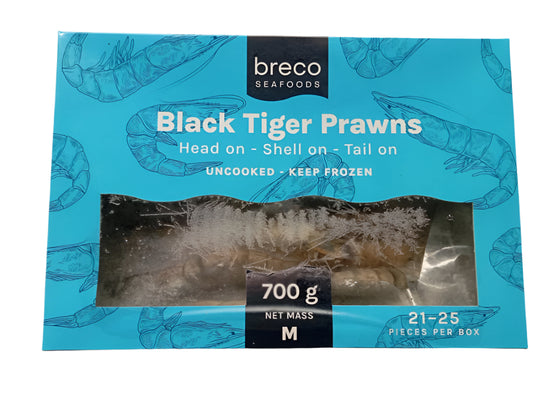 Prawns Black Tiger 21/25 || 700g