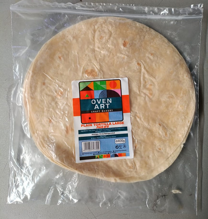 Oven Art Tortilla Wraps || Large (6s)