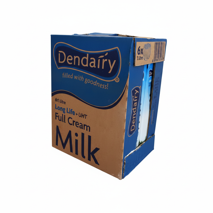 Dendairy Full Cream Milk Case 6x1lt