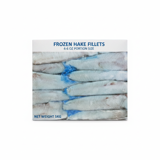 Hake Fillets 4-6oz 5kg Box