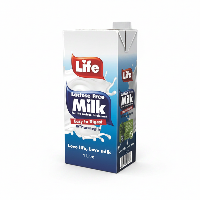 Life Milk Lactose Free 6x1lt