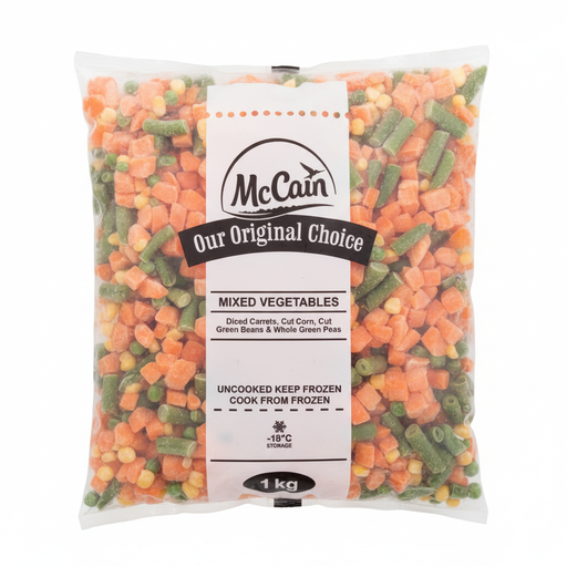 McCain Mixed Veg 1kg Food Service