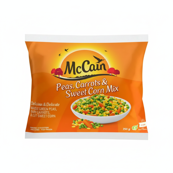 McCain Peas Carrots & Corn 750g