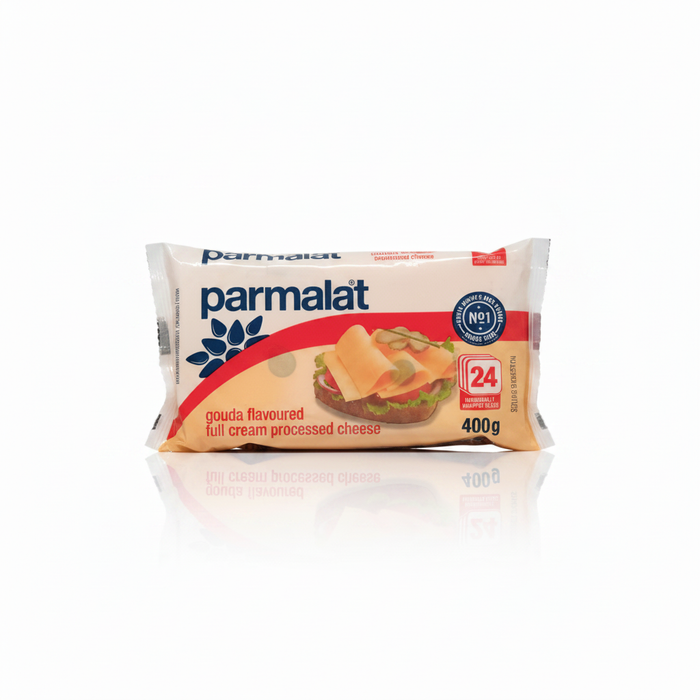 Parmalat Gouda Cheese Slices 400g Straightened