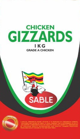 Sable Gizzards || 1kg pack